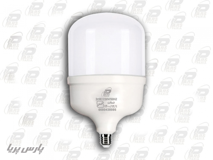 لامپ LED استوانه 30W  سفید 