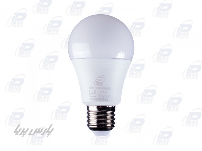 لامپ LED حبابی 10Wسفید 